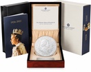 Stříbrná mince 1 Kg Memorial King Charles III Queen Elizabeth II 2022 Proof