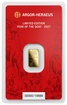 Zlatý slitek 1 g Argor Heraeus Lunar Series III Year of the Goat 2027