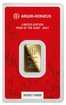 Zlatý slitek 5 g Argor Heraeus Lunar Series III Year of the Goat 2027