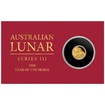 Zlat� mince 0,5 g Lunar Series III Year of the Horse 2026 Proof