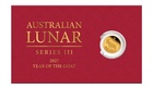 Zlat� mince 0,5 g Lunar Series III Year of the Goat 2027 Proof