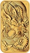 Zlatá mince ve tvaru slitku 1 Oz Dragon Rectangle 2021