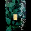 1 g. investi�n� zlato C.Hafner Happy Birthday - Limited Edition