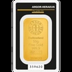 50 g. Investi�n� zlato Argor Heraeus KINEBAR