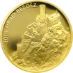 Zlatá mince 5000 Kč Hrad Bezděz 2016 Proof