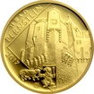 Zlatá mince 5000 Kč Hrad Pernštejn 2017 Proof