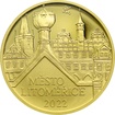 Zlatá mince 5000 Kč Městská památková rezervace Litoměřice 2022 Proof