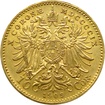 Zlat� mince Desetikoruna Franti�ka Josefa I. Rakousk� ra�ba 1909 Schwartz (velk� hlava)