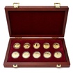 Sada 10 zlat�ch minc� M�stsk� pam�tkov� rezervace 2021 - 2025 Proof