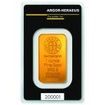Investi�n� zlat� slitek 1 OZ Argor Heraeus Kinebar