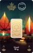 10g investiční zlatý Slitek | Royal Canadian Mint - Diwali