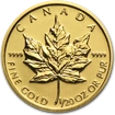 1/20 Oz zlat� investi�n� mince | Maple Leaf - r�zn� ro�n�ky