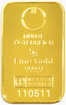 Zlat� investi�n� slitek 5g M�NZE �STERREICH