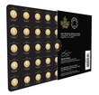 The Royal Canadian Mint 25 x 1g zlat� mince Maplegram Maple Leaf 2026 Royal Canadian Mint