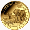 1 oz zlat� mince Gold Somalia Elephant 2026 BU Bayerisches Hauptm�nzamt