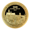 1 oz zlat� mince Neuschwanstein - 100 Bavorsk� tolar 2025 BU Bayerisches Hauptm�nzamt