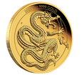 The Perth Mint 1 oz zlatá mince čínský drak - Čínské mýty a legendy PROOF 2025 - Perth Mint