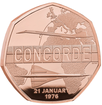 The Royal Mint 1/2 oz zlat� mince Concorde - 50. v�ro�� 2026 PROOF � Royal Mint