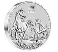 The Perth Mint 1 kg stříbrná mince Lunární série III rok koně 2026 BU - Perth Mint