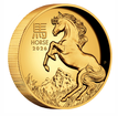 The Perth Mint 1 oz zlat� mince Lunar III Rok Kon� 2026 PROOF, HIGH RELIEF �  Perth Mint