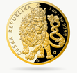 1 oz zlat� mince �esk� lev PROOF 2026 NIUE - �esk� mincovna