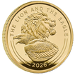 The Royal Mint 1 oz zlat� mince Britsk� Lev  a Americk� Orel 2026 PROOF - Royal Mint