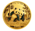 100g zlatá mince Gold China Panda 2026 Proof, irizující zbarvení - China Mint