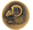 1 oz zlat� mince Krios Numismatic Icons - Antique Finish High Relief 2026 - CIT Coin Invest