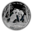 1 kg st��brn� mince Panda PROOF-irizuj�c� zbarven� 2026 - China Mint