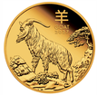 The Perth Mint 1 oz zlat� mince Lunar III Rok Kozy 2027 PROOF �  Perth Mint