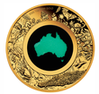 The Perth Mint 1 oz zlat� mince Great Southern Land Austr�lie 2026 PROOF, s chryzopras - Perth Mint