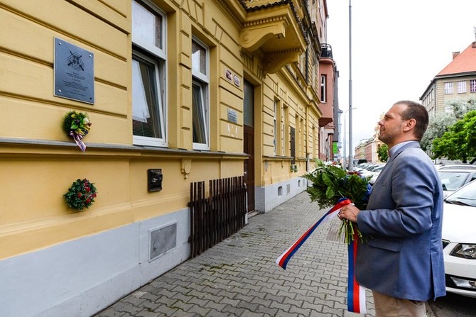 Vzpomnka na nmst T. G. Masaryka (foto: M. Pecuch)