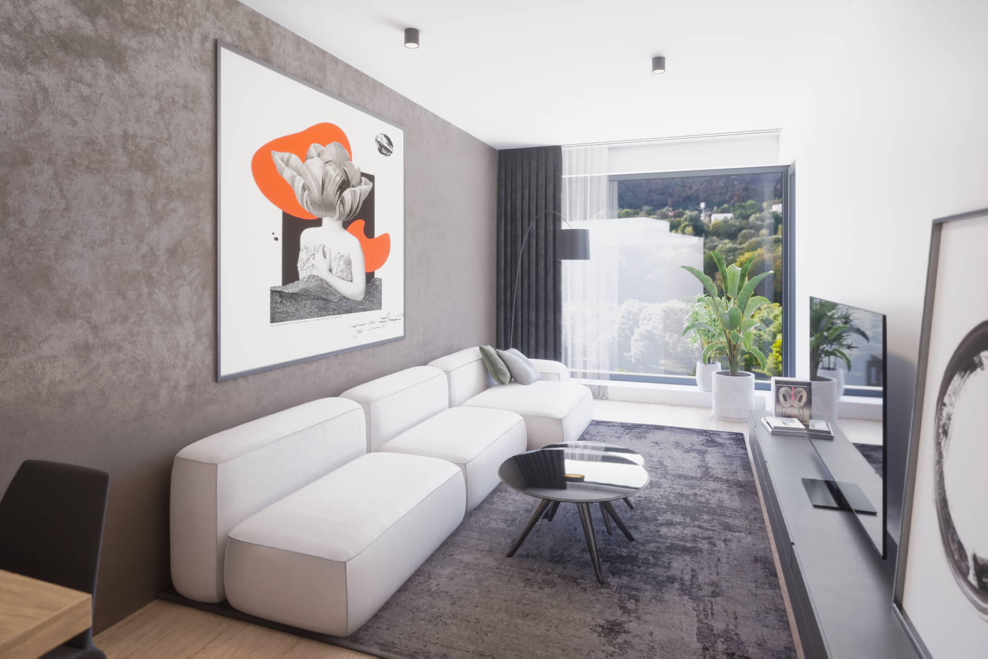 ilustrační bydlení v Modřanech