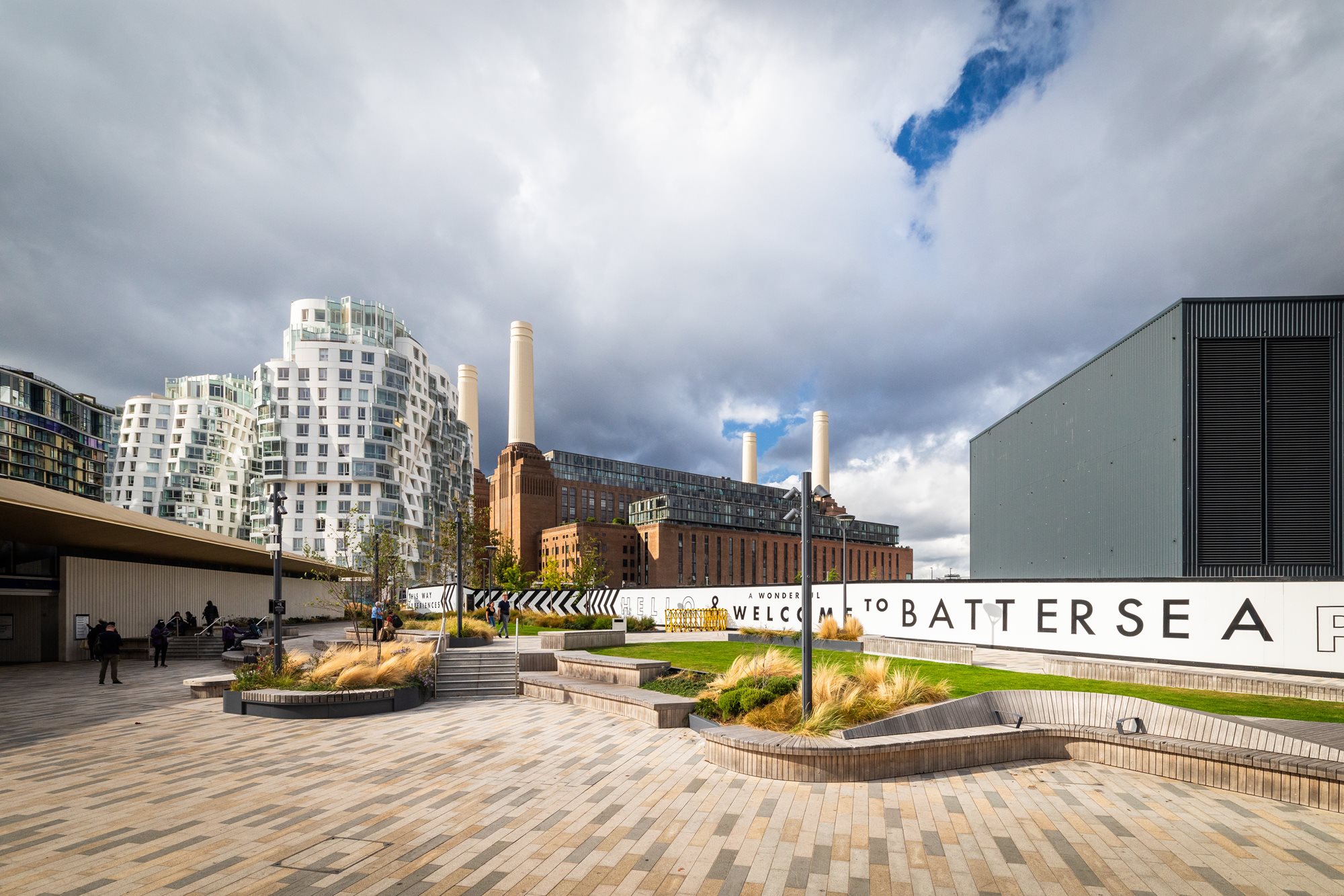 Battersea Power Station  spn obnoven brownfield