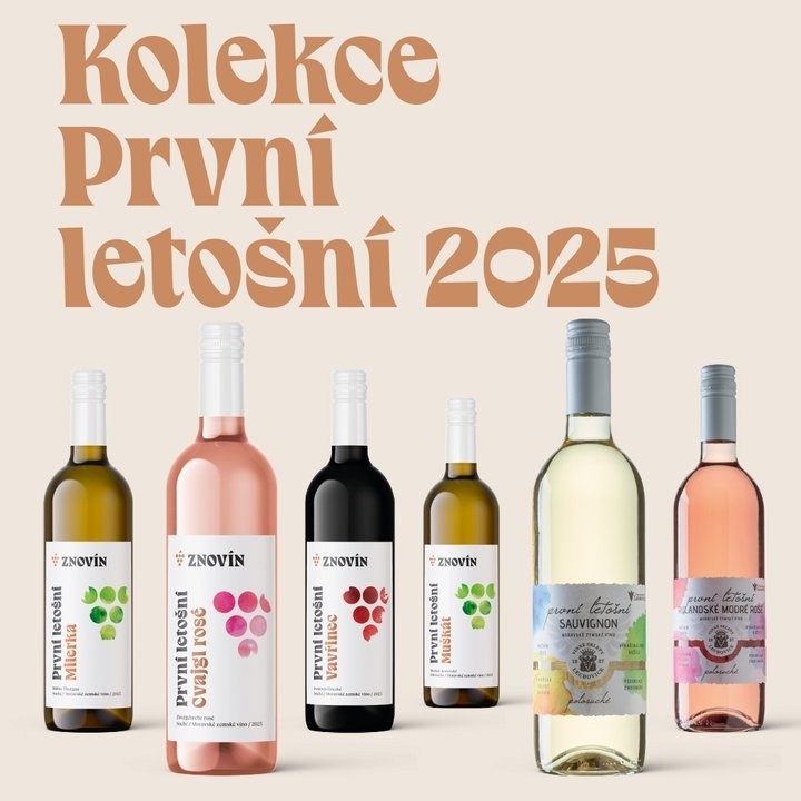 Kolekce První letošní 2025 ilustrační