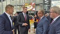 Představitelé Prešovského a Pardubického kraje Štefan Bielak, Milan Majerský, Roman Línek a Milan Novák