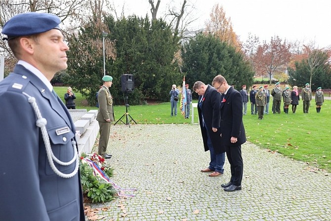 Hejtman Radim Holi uctil pamtku vlench vetern