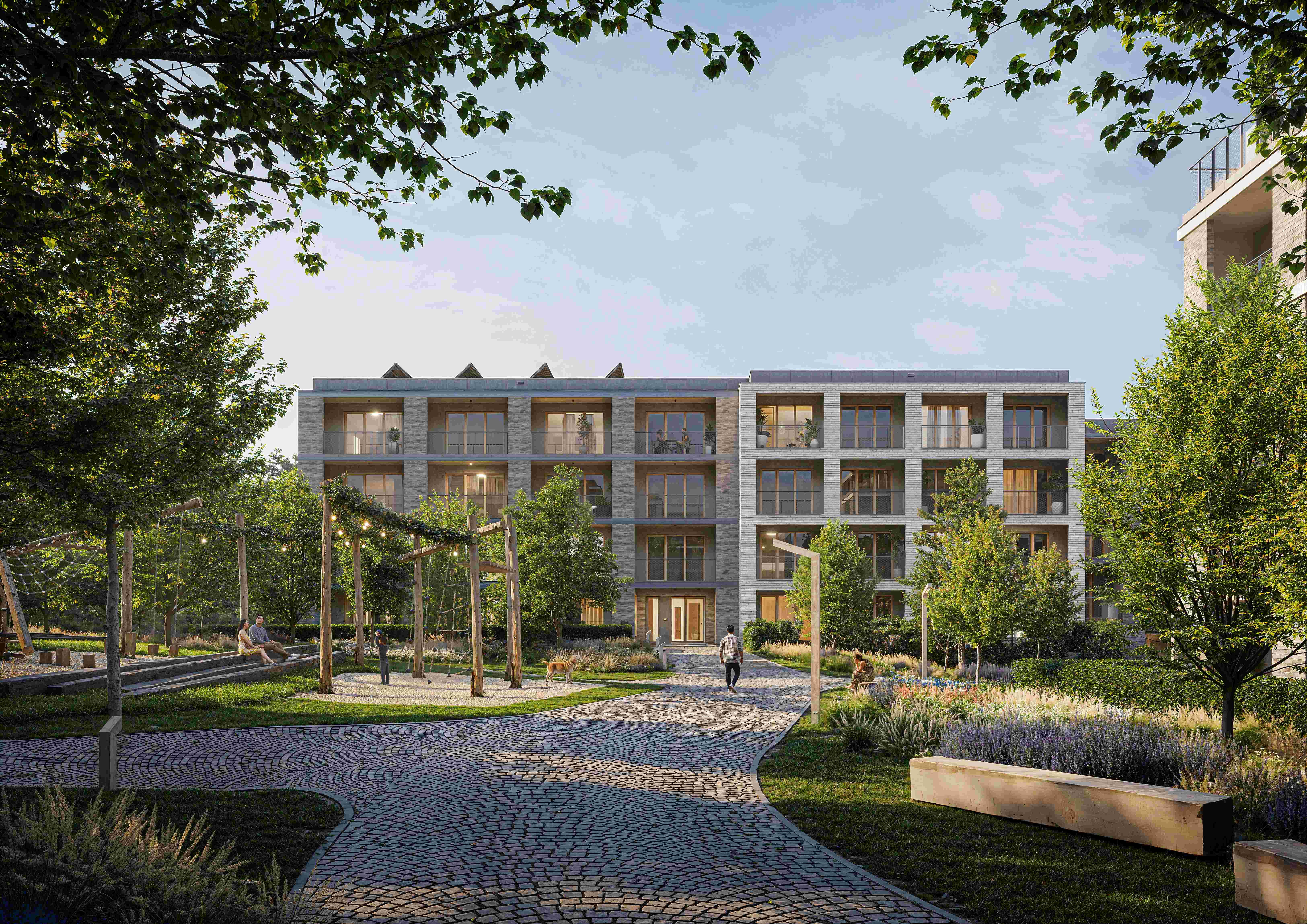 Vizualizace Dřevák exteriér