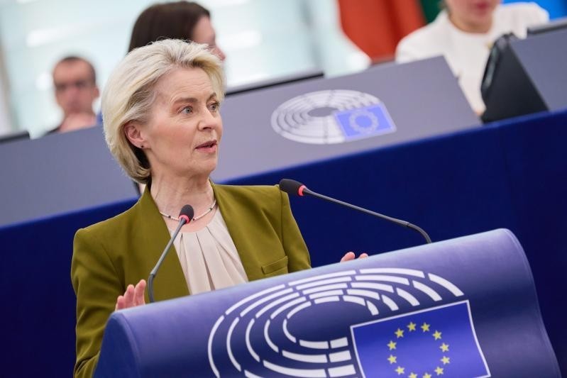President von der Leyen at the European Parliament plenary