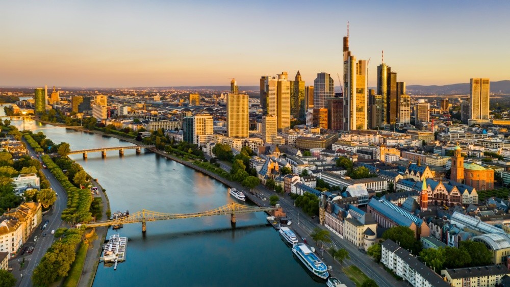 Frankfurt panorama.
