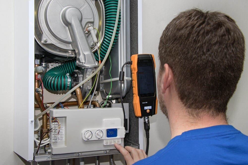 plynový kotel servis