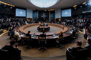 Minist�i obrany st�t� NATO jednali v Bruselu