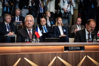 �eskou republiku zastupoval ministr obrany Jarom�r Z�na
