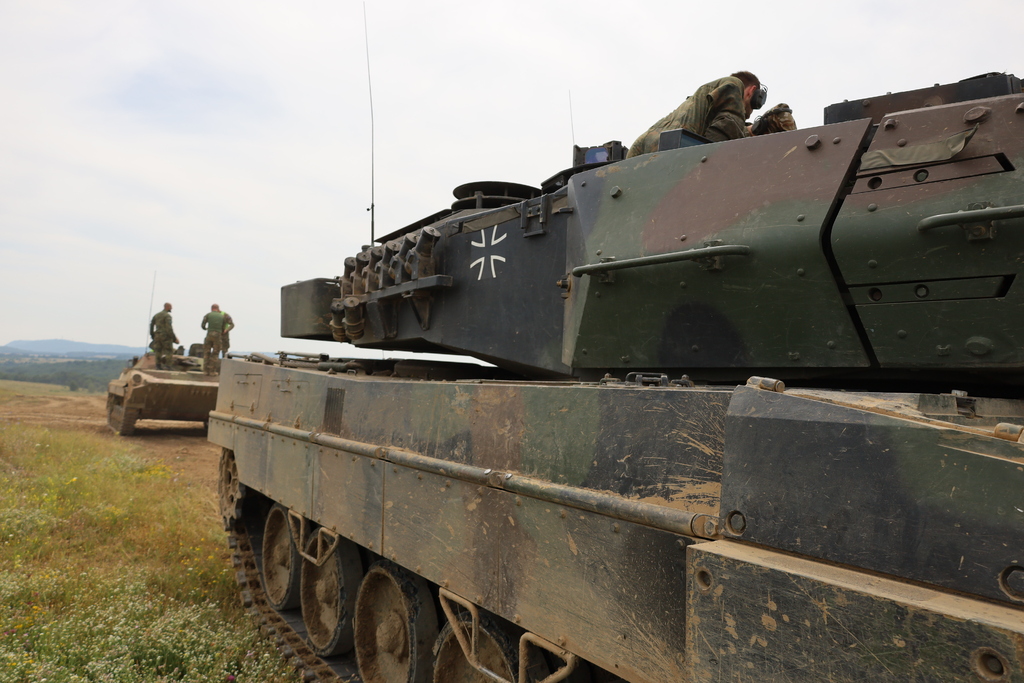 Bundeswehr, esky spolkov obrana, jsou ozbrojen sly Spolkov republiky Nmecko a souvisejcch civilnch sloek. Vznikl roku 1955 a nyn je armda zcela profesionln.