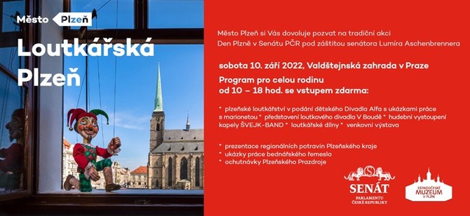 Den Plzně v Senátu Parlamentu České republiky - vizuál