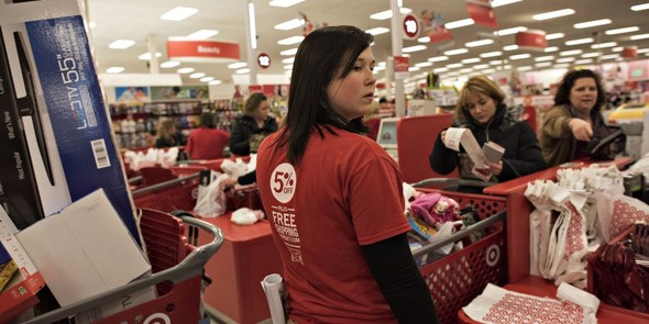 Shoppers Inside