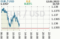 Online graf kurzu usd/eur