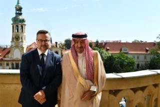 Nmstek ministra zahraninch vc Sadsk Arbie Waleed al-Khereiji jednal na MZV R 