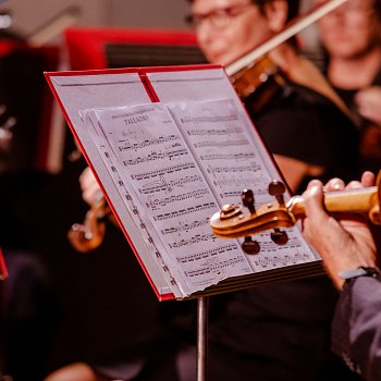 
                                Veer hudebn doprovodil Komorn orchestr msta Blanska. FOTO: Michaela Buchtov
                                    