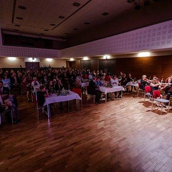 
                                O skvlou atmosfru pedvn ocenn se postaral zaplnn sl Dlnickho domu. FOTO: Michaela Buchtov
                                    